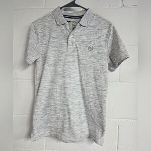 Aeropostale Light Gray Polo Shirt